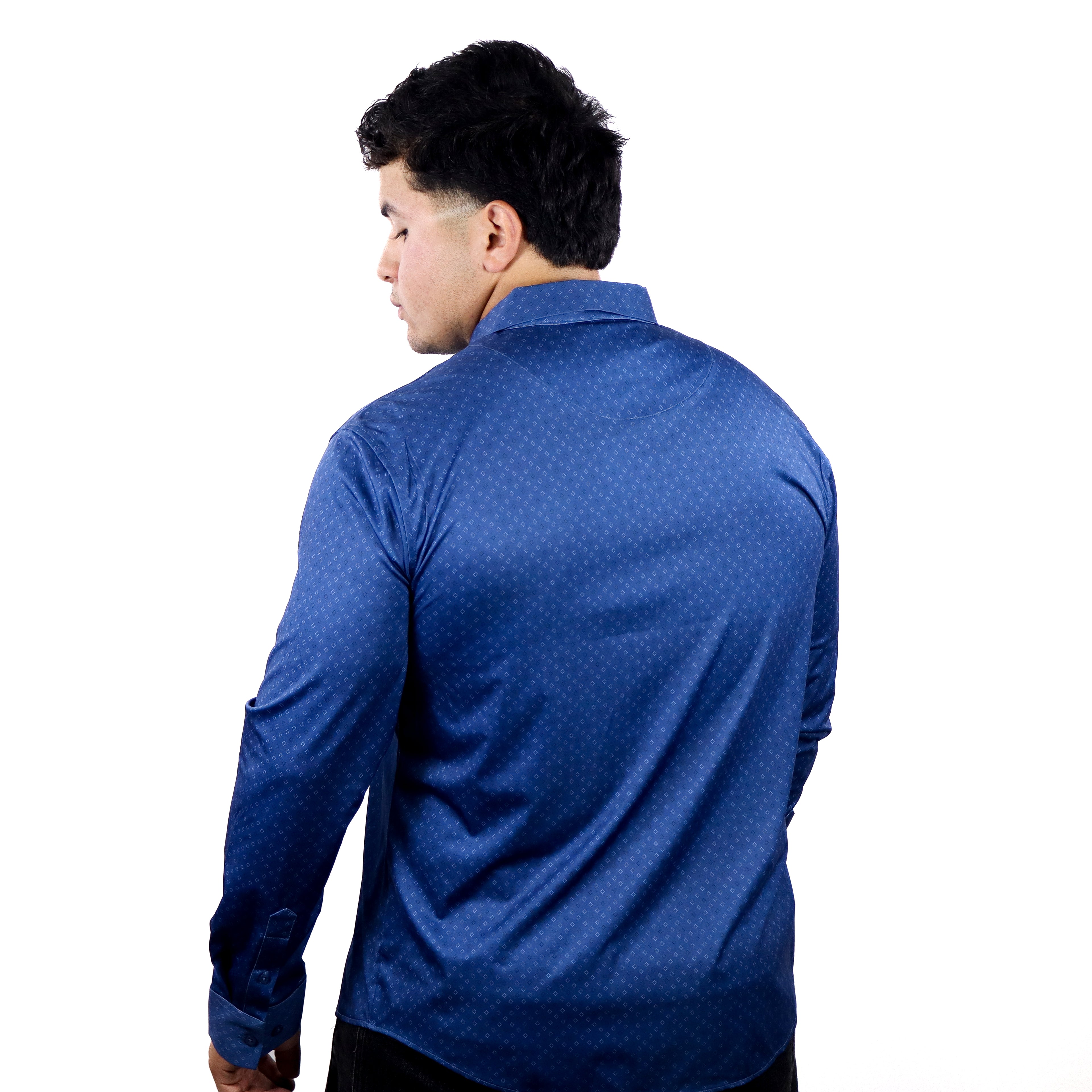 Camisa Vaquera Manga Larga Corte Clásico - PV010