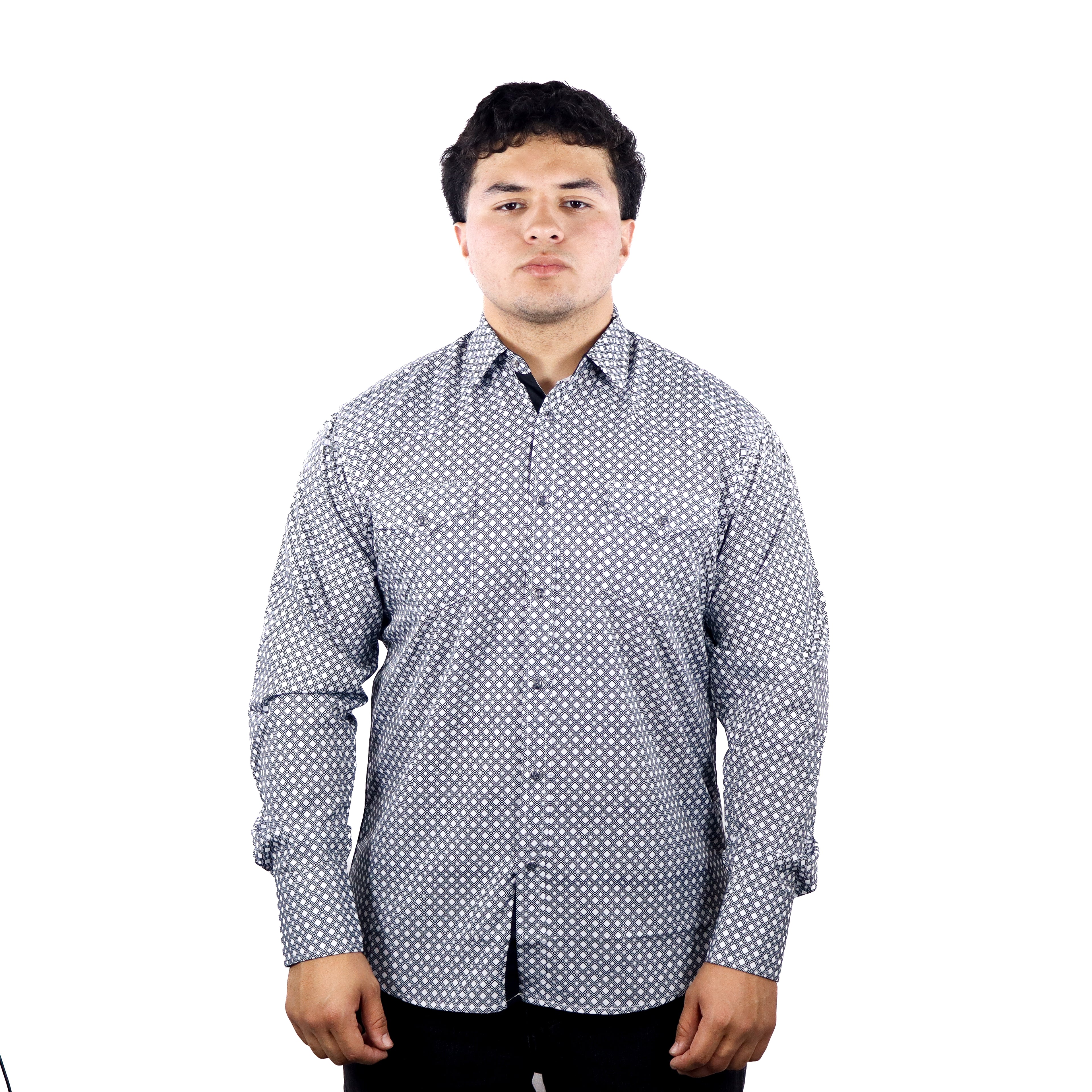 Camisa Vaquera Manga Larga Corte Clásico - PV011