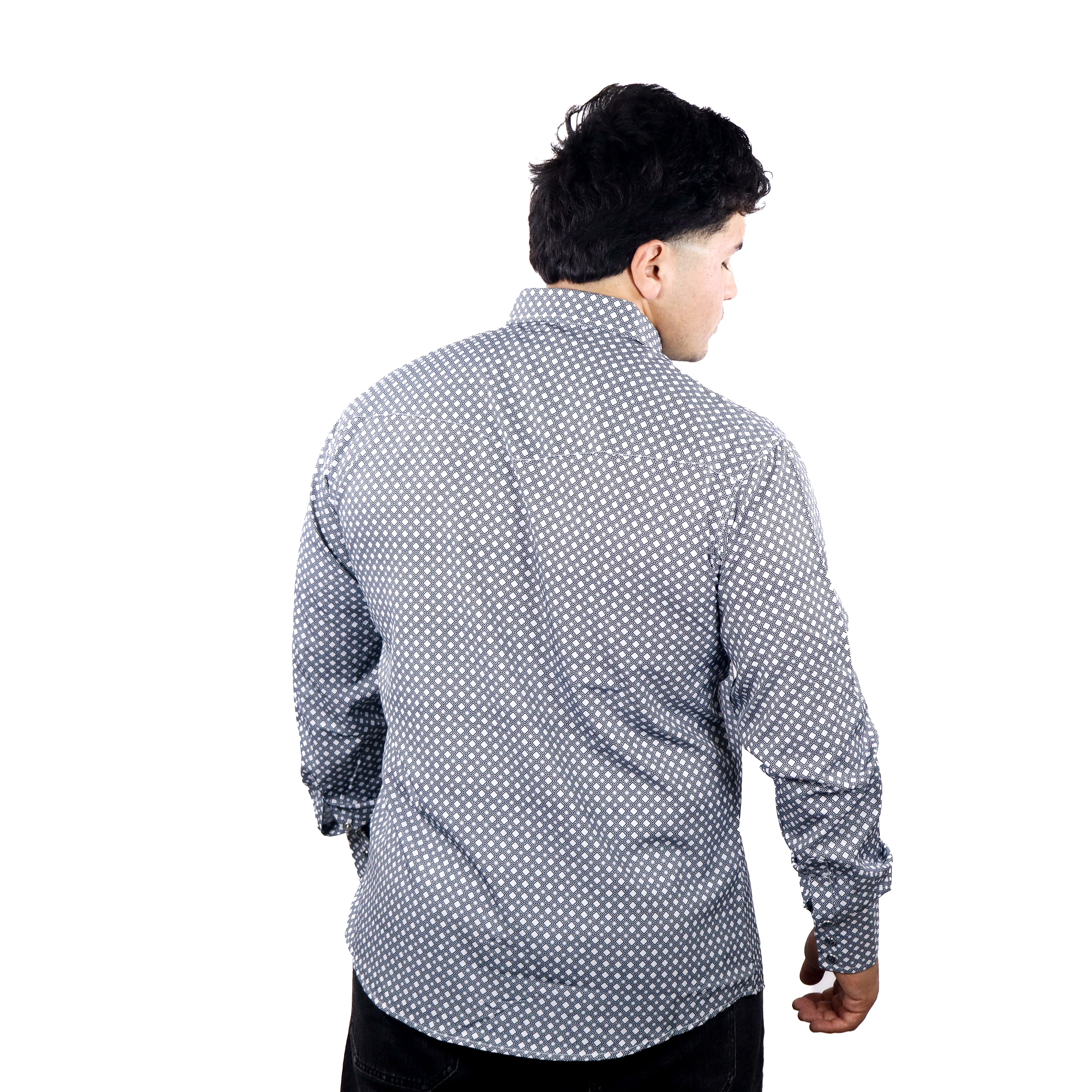 Camisa Vaquera Manga Larga Corte Clásico - PV011