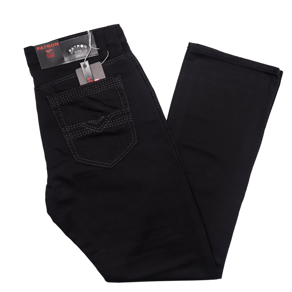 Pantalón Vaquero - Gabardina | Negro