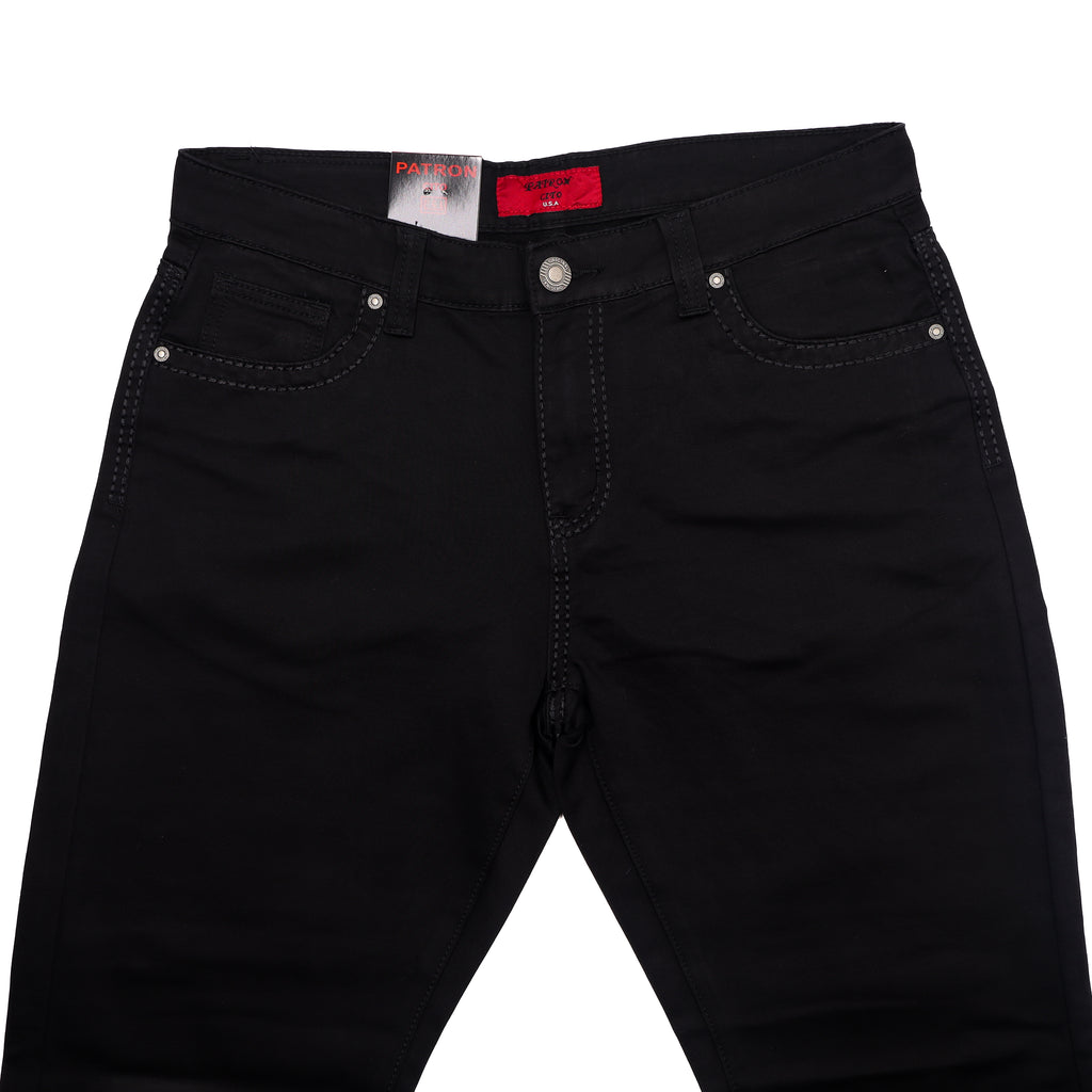 Pantalón Vaquero - Gabardina | Negro