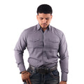 Camisa Vaquera Manga Larga Corte Clásico - PV021