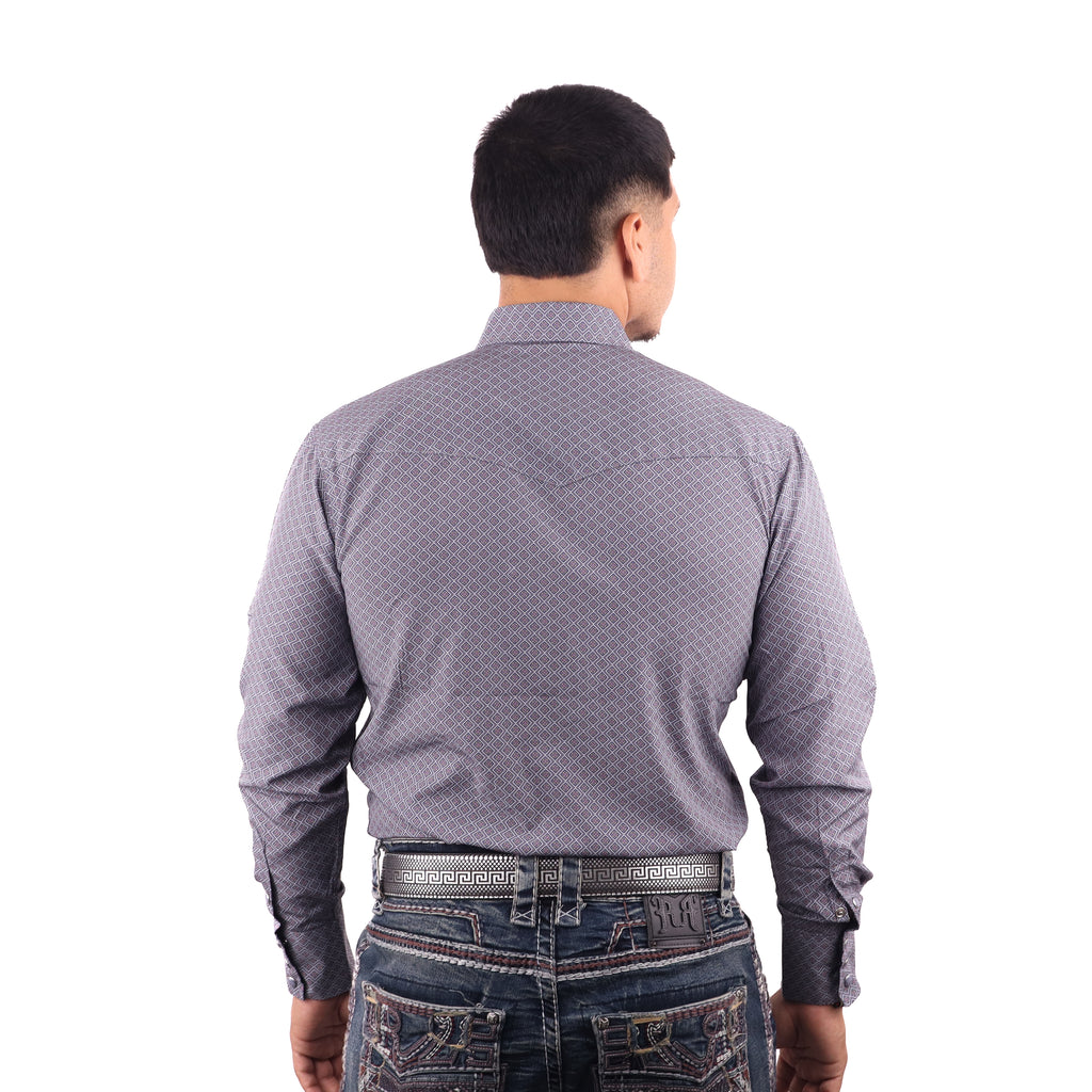 Camisa Vaquera Manga Larga Corte Clásico - PV021