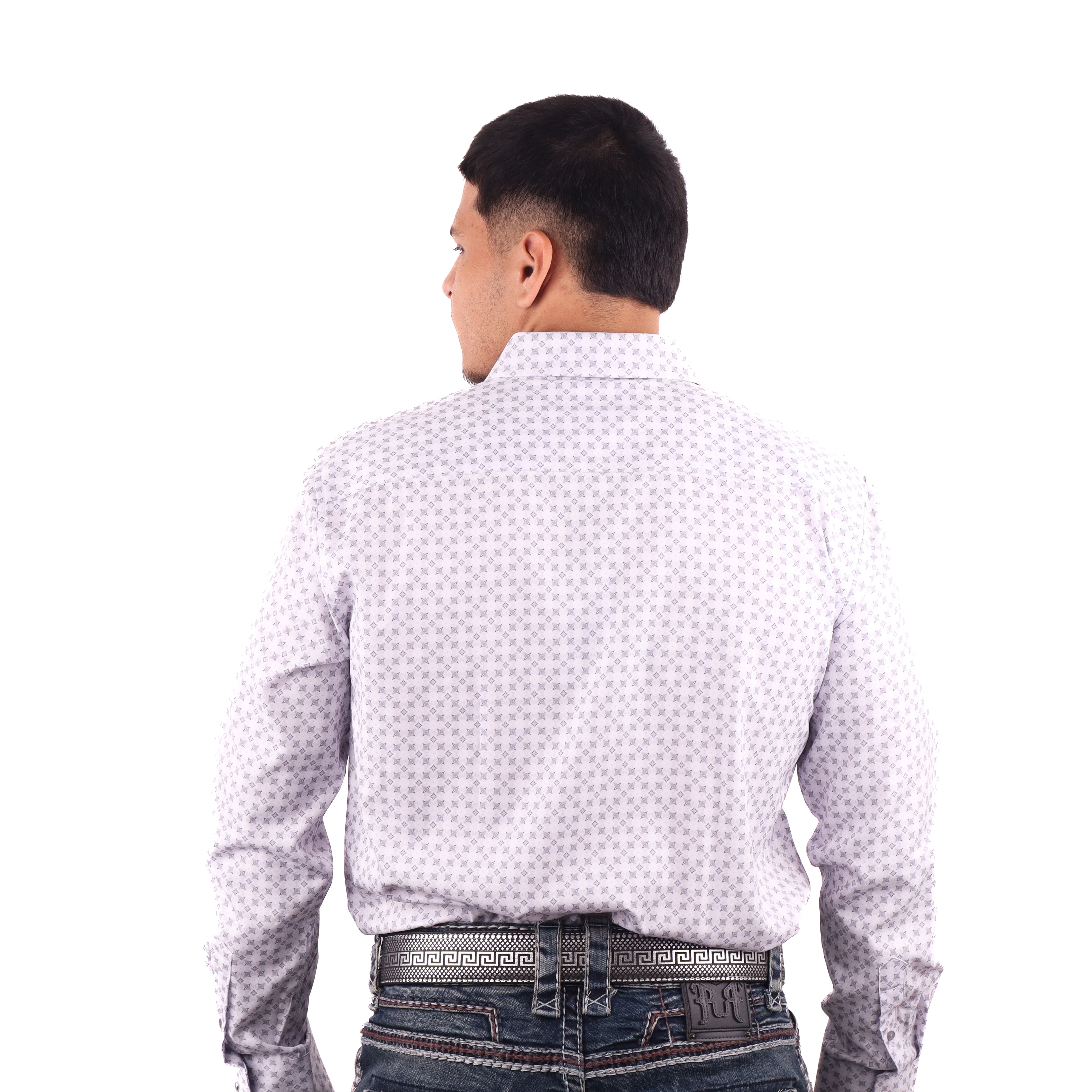 Camisa Vaquera Manga Larga Corte Clásico - PV013