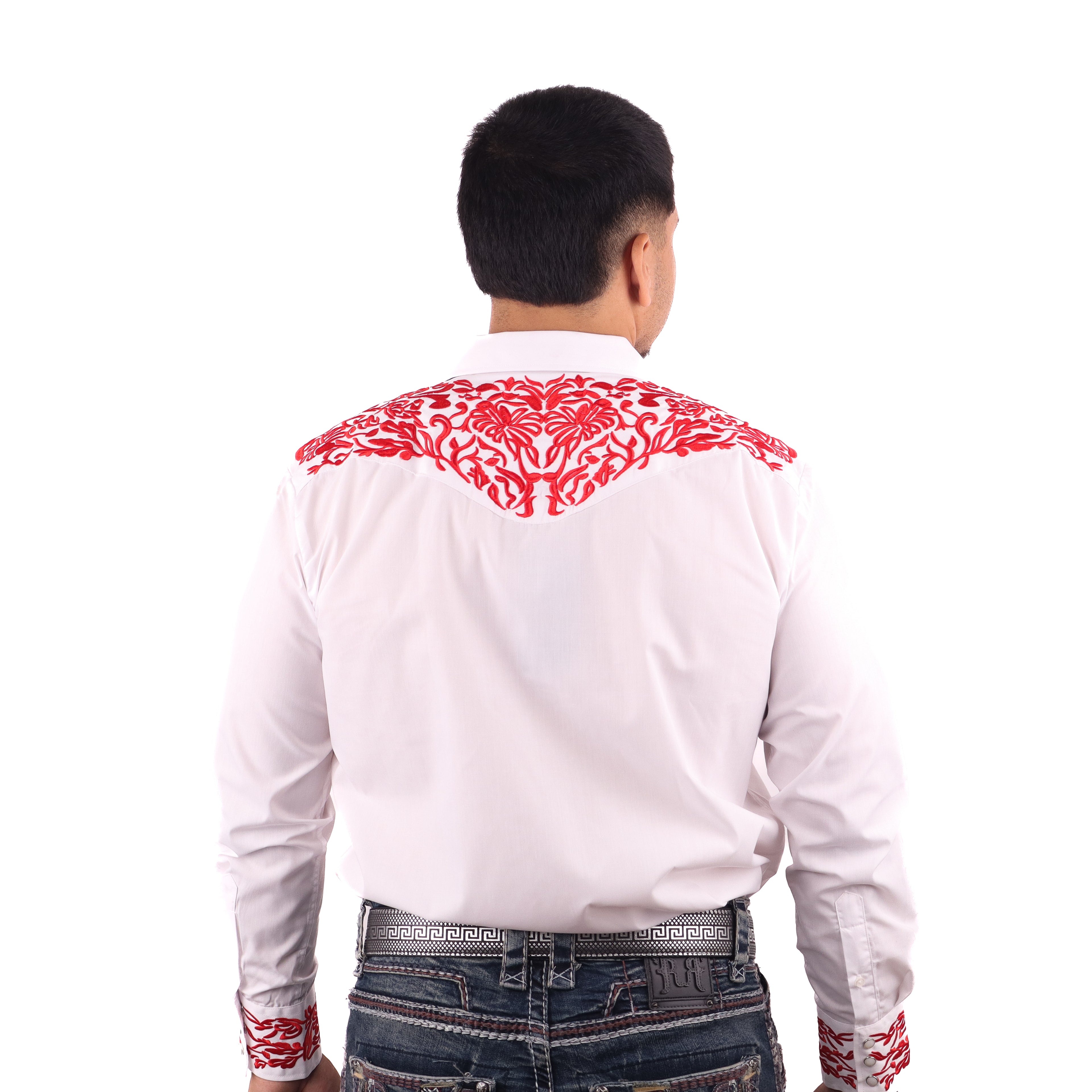 Camisa Vaquera Manga Larga Corte Clásico - PV012
