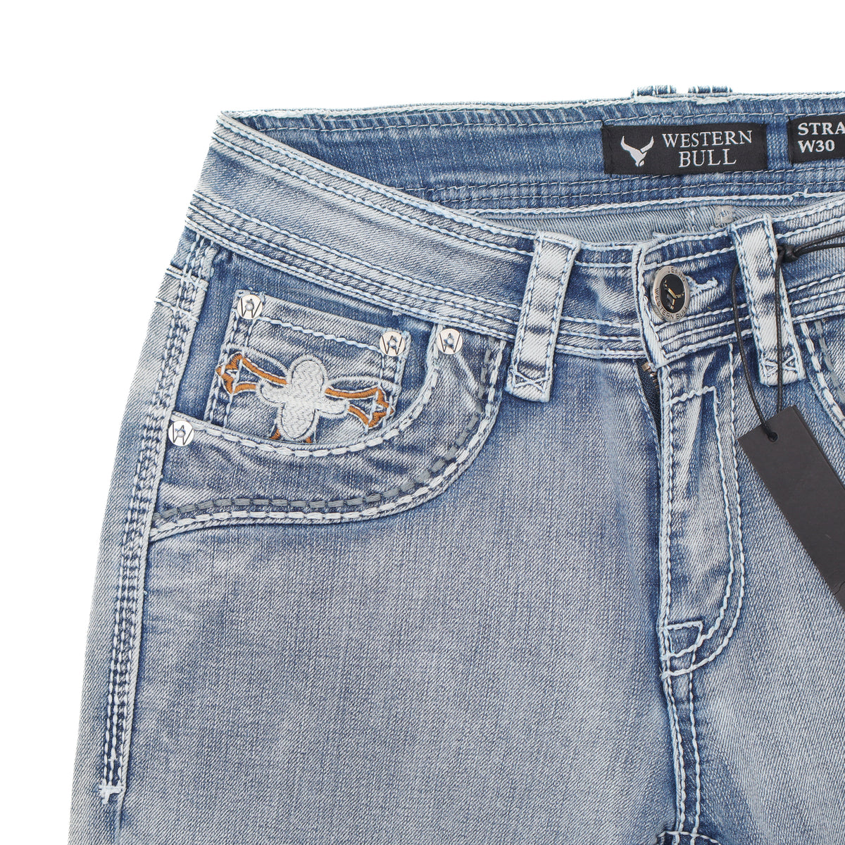 Pantalón Vaquero - Western Bull | Azul