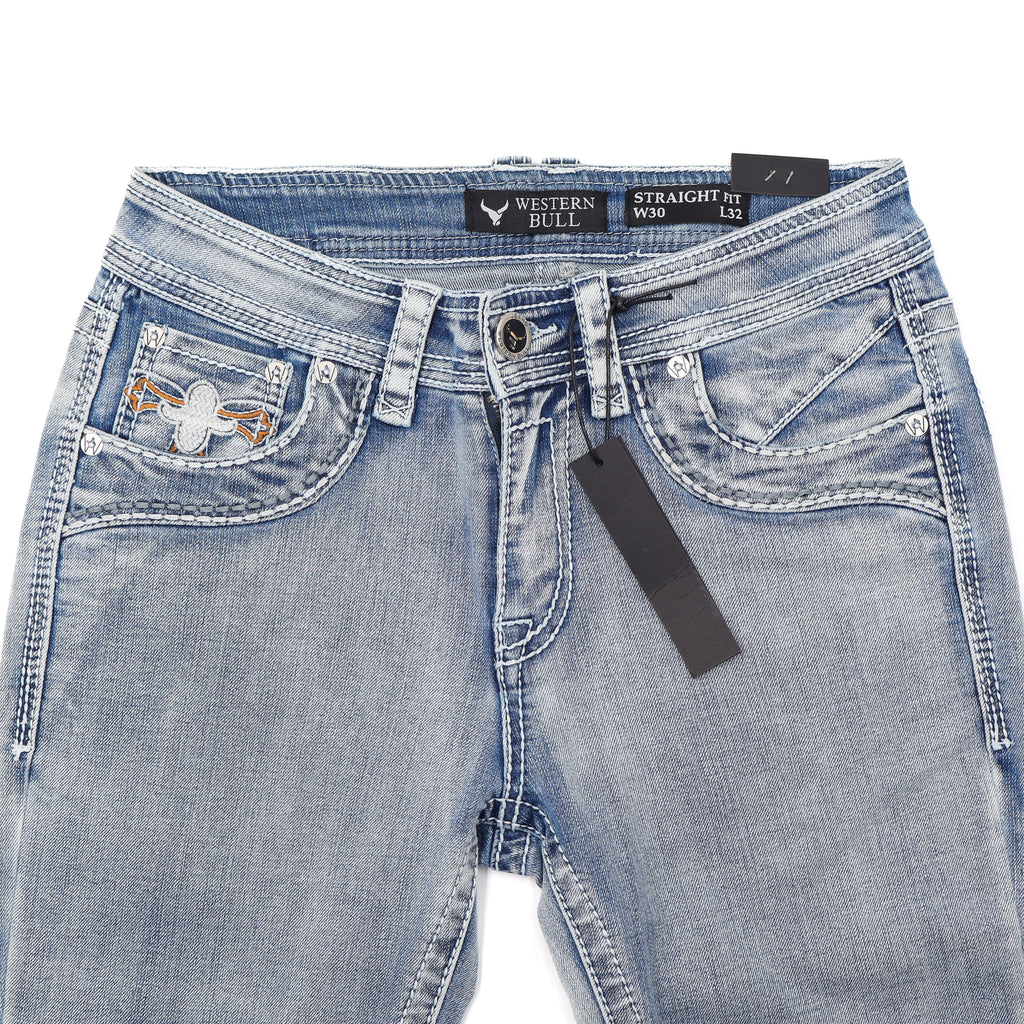 Pantalón Vaquero - Western Bull | Azul