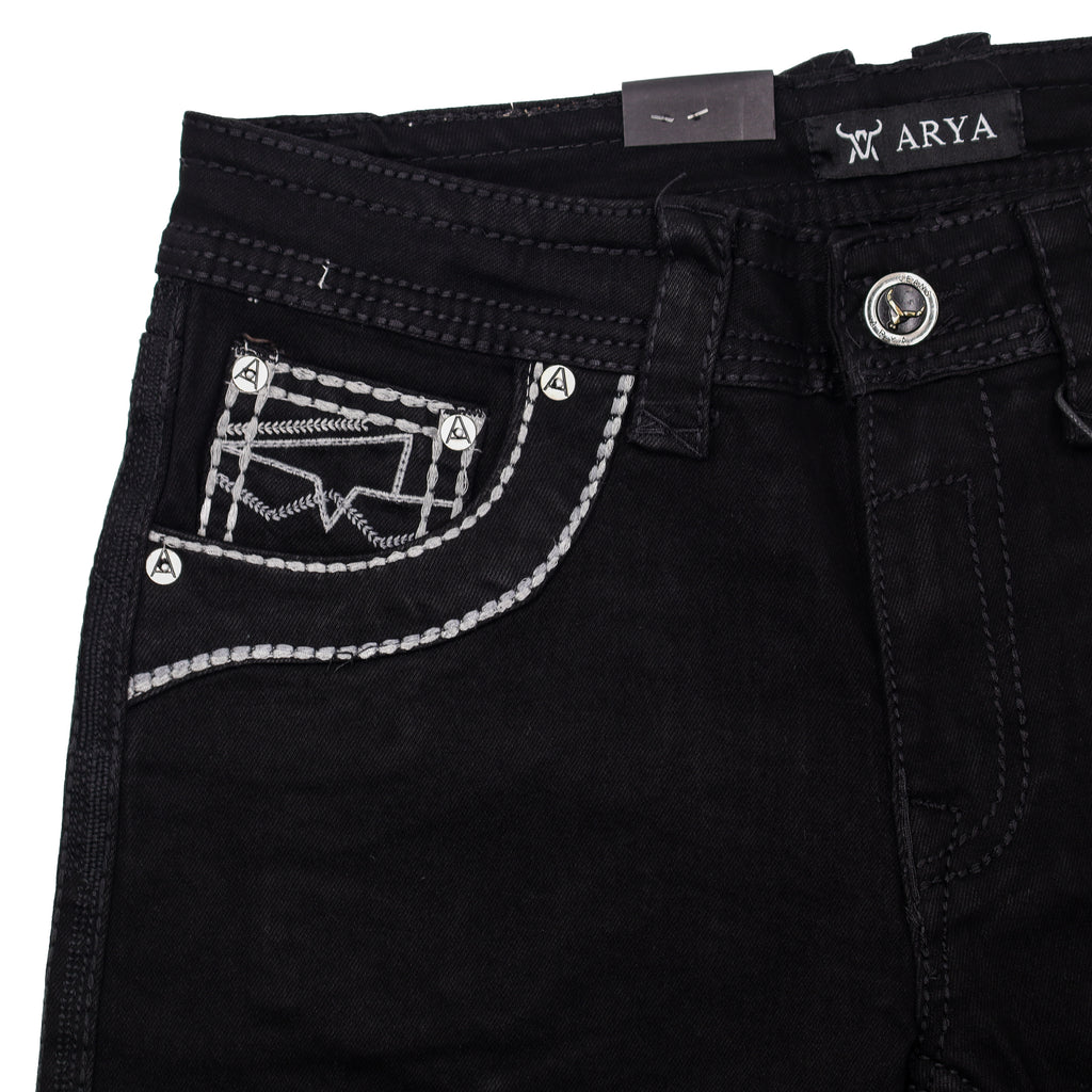Pantalón Vaquero - Arya | Negro
