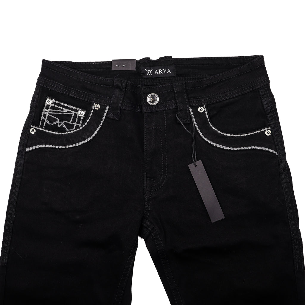 Pantalón Vaquero - Arya | Negro